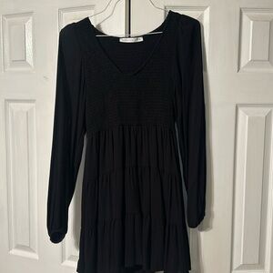 Black flowy Altar’d state dress. Perfect Condition